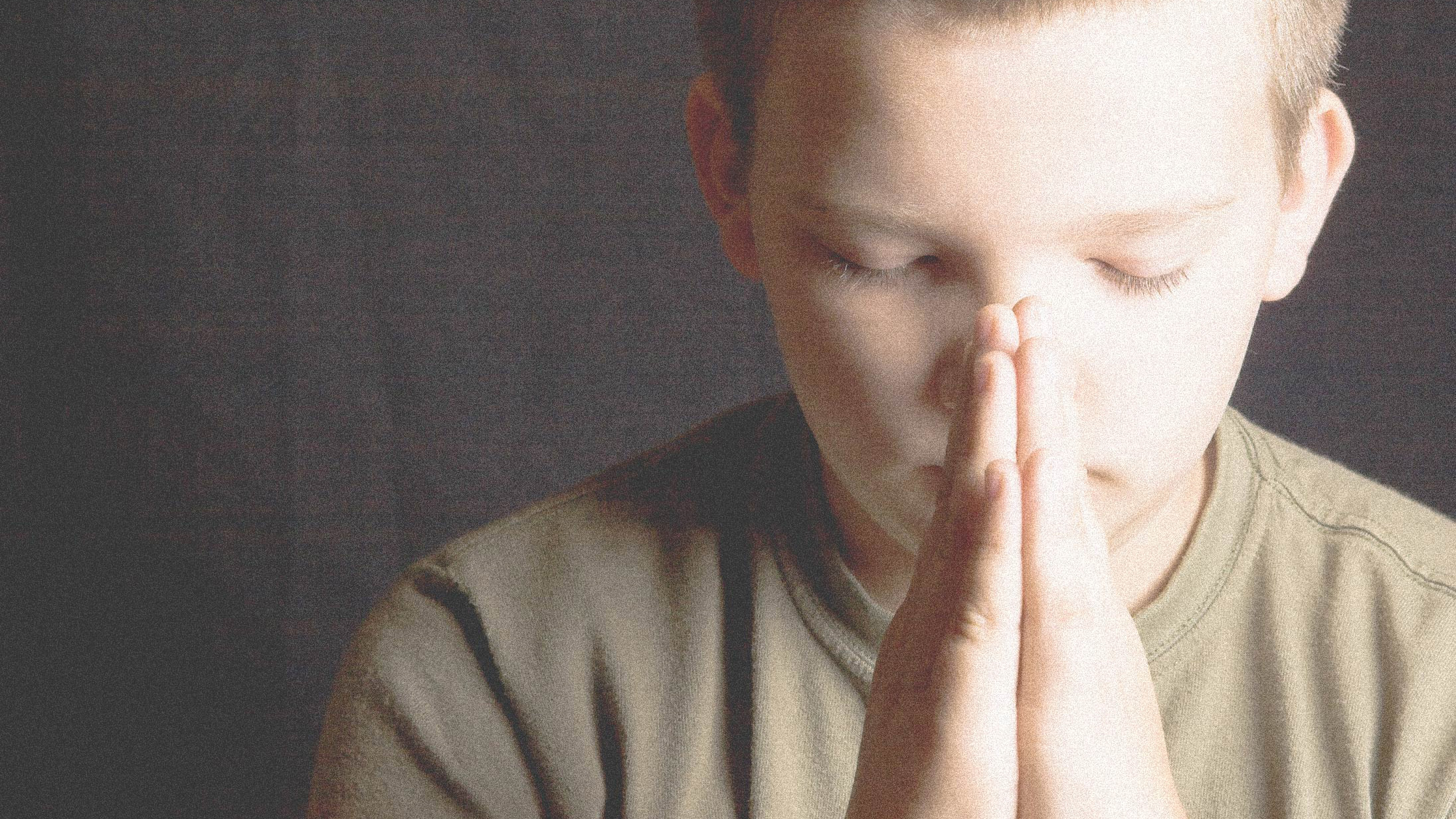 Child praying