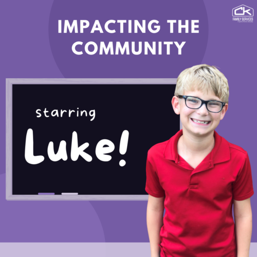 Impacting the community starring Luke