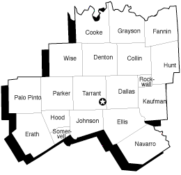 North Texas counties