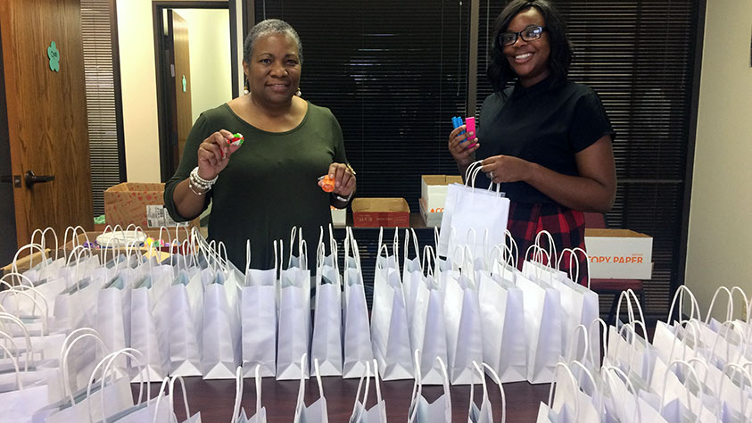 National Adoption Day gift bags