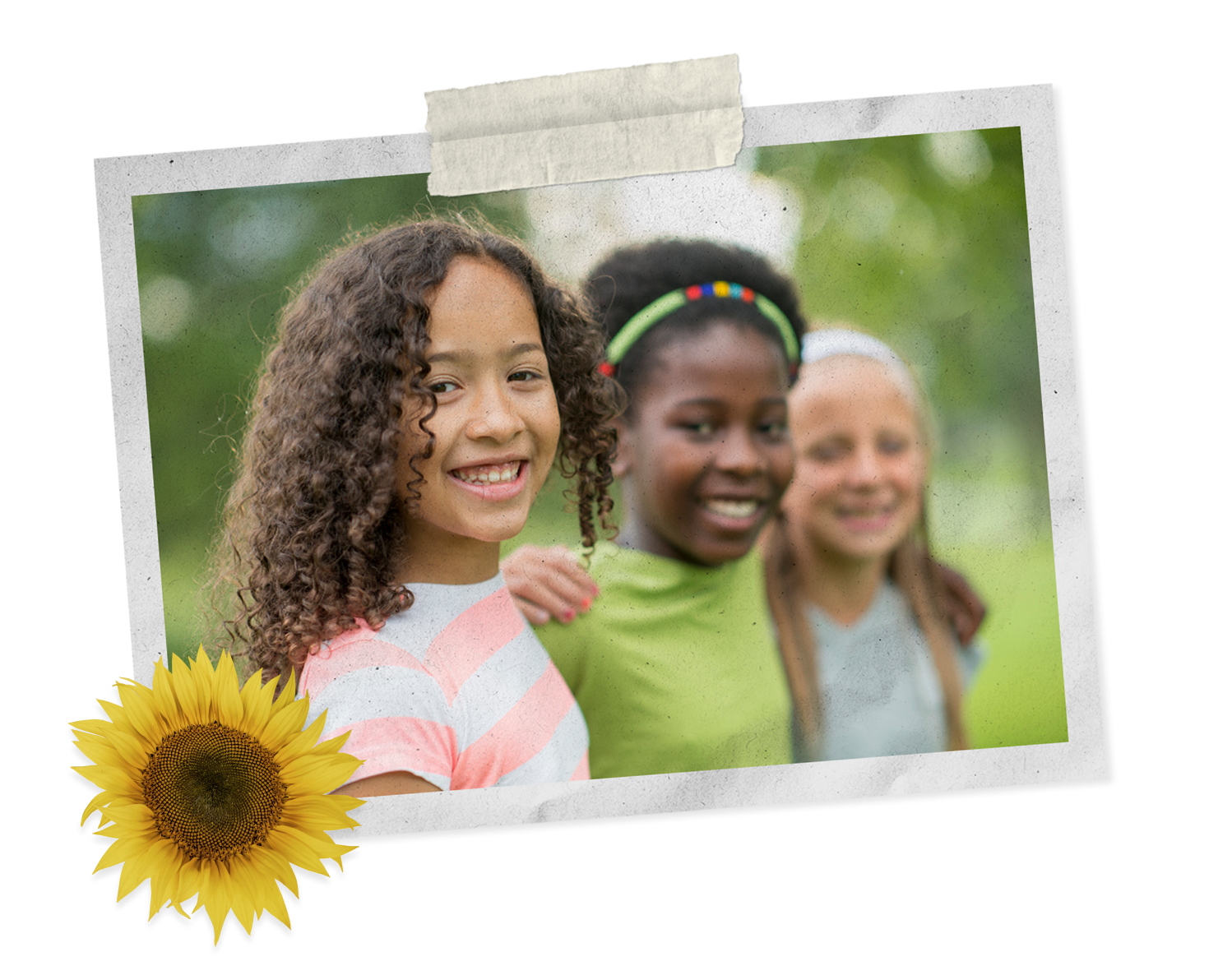 Youth with sunflower