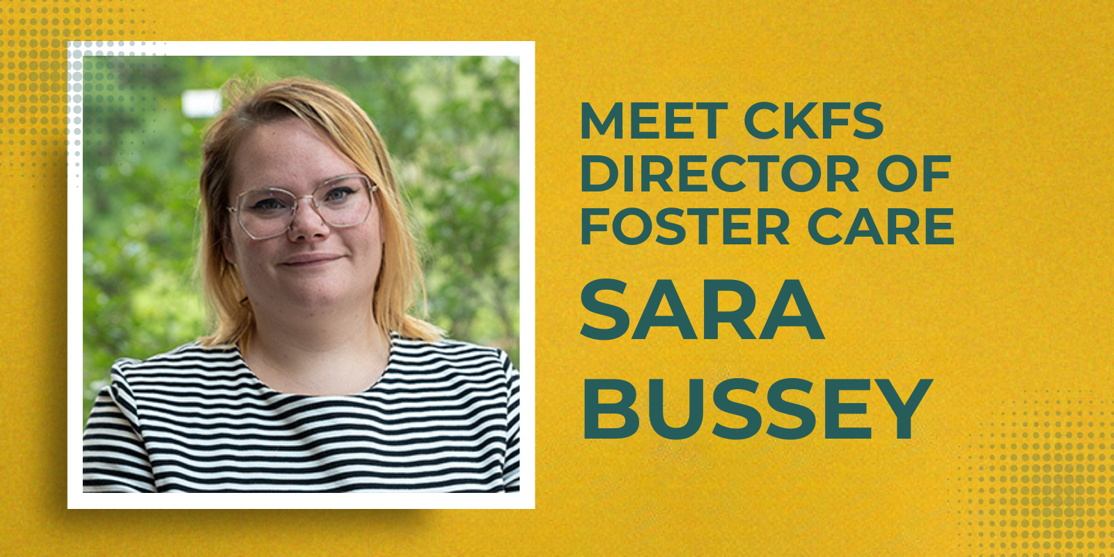 Meet Sara Bussey