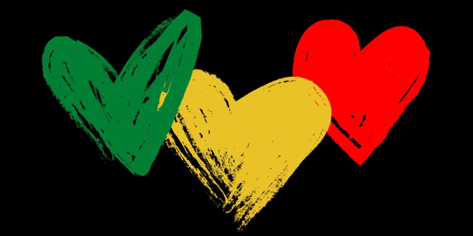 Juneteenth hearts