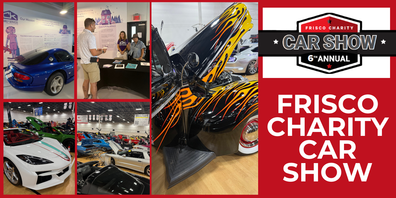 Frisco Charity Car Show Collage
