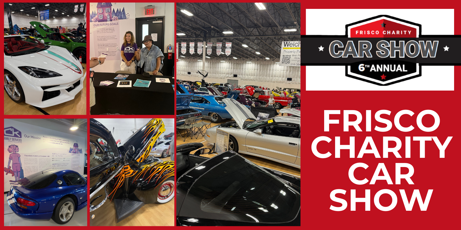 Frisco Charity Car Show Collage