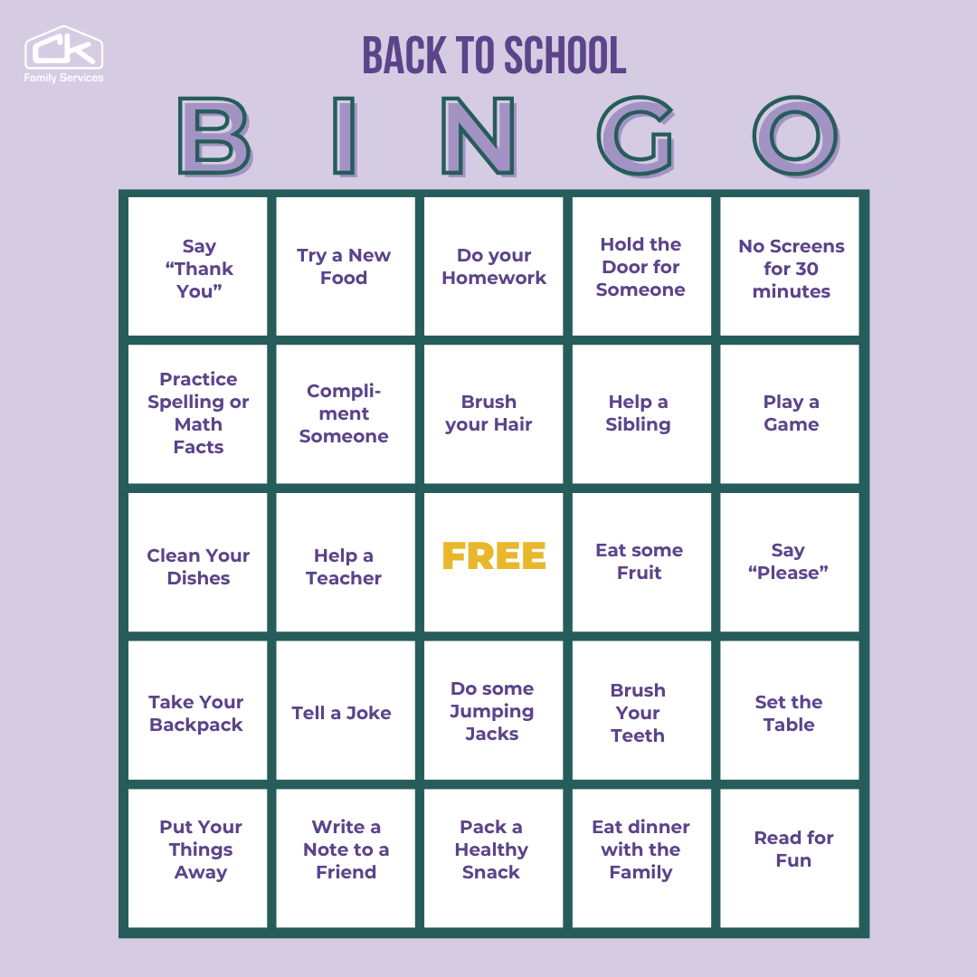 Bingo Card 1