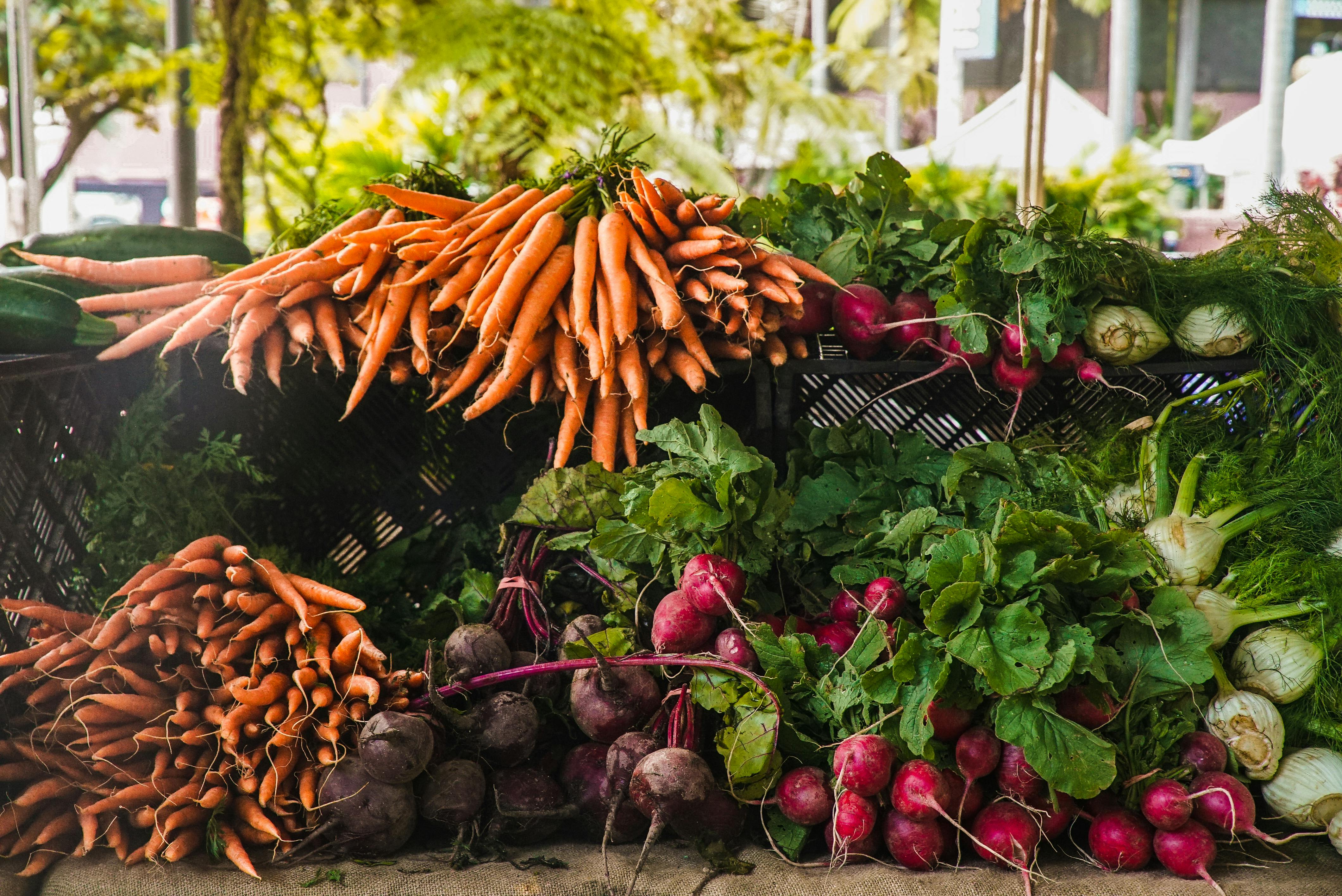 farmer's market produce