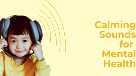 child wearing headphones