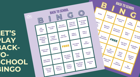 Back to School BINGO header