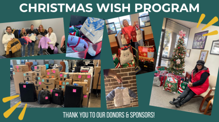 Christmas Wish Program Collage