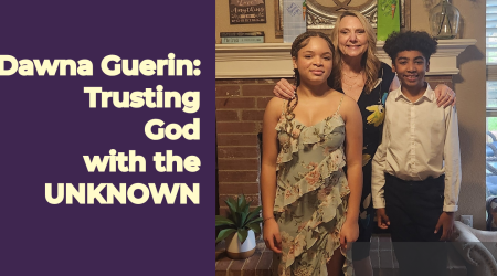 Dawna, Xavier, and Reese Guerin