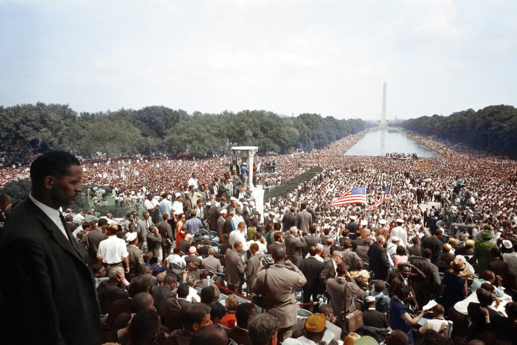 Crowd during the March on Washington