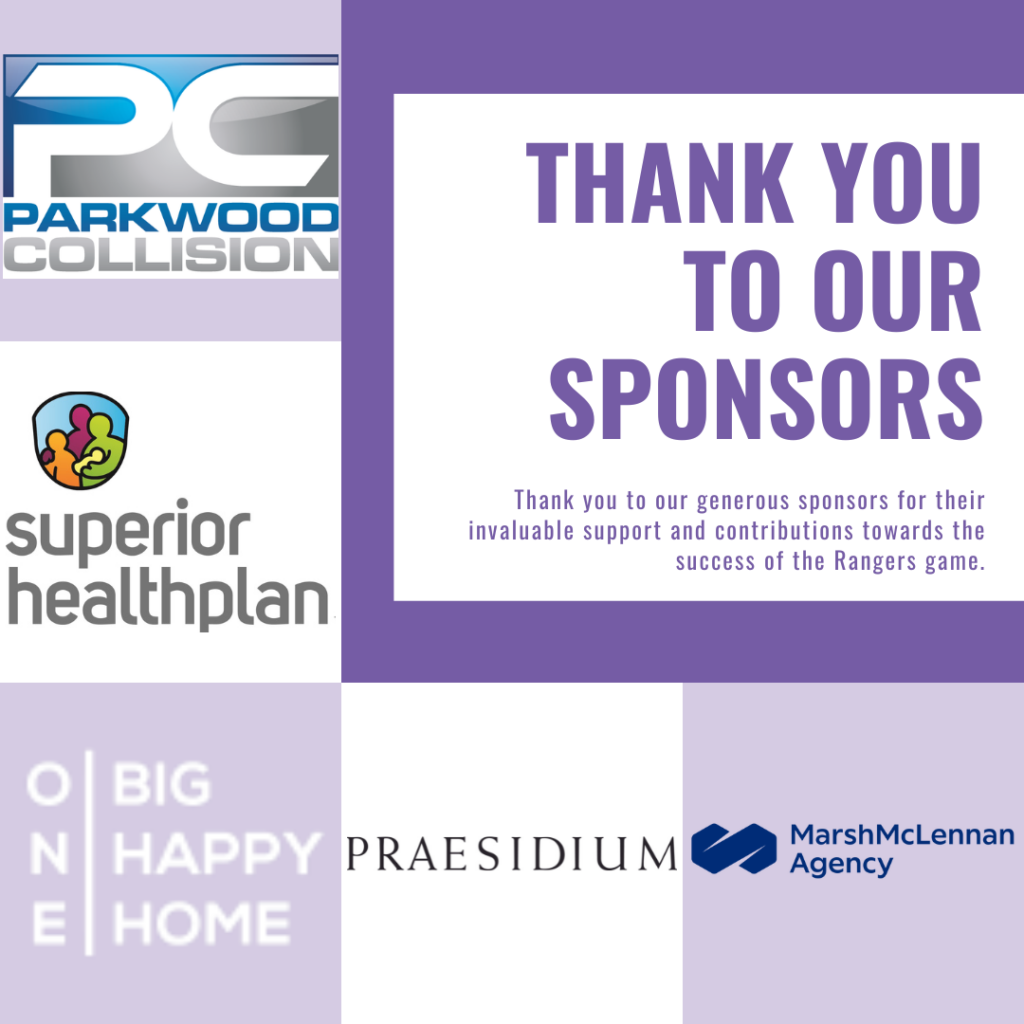 Thank you to our sponsors